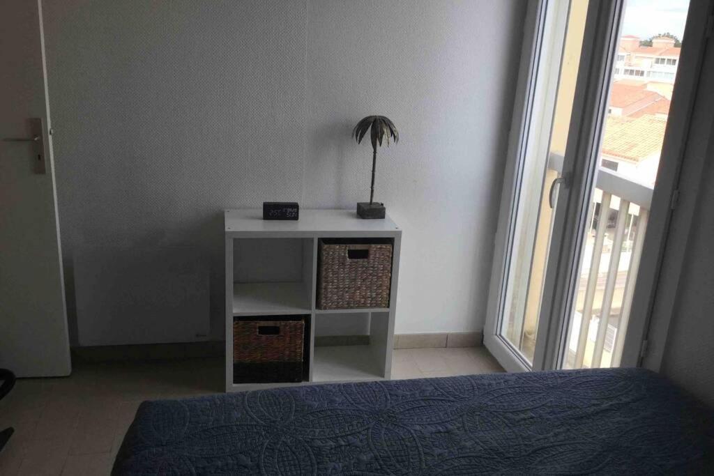 T3 Vue Exceptionnelle Avec Acces Prive A La Plage, Wifi, Clim - Dansnotreappart-Com - Valras-Plage Kültér fotó